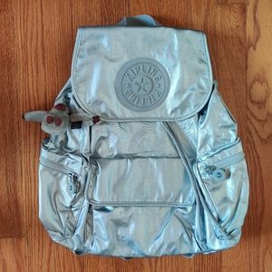 Kipling Backpack Silver
